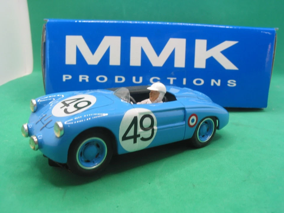 MMK SF15 RENAULT 4 CV VERNET PAIRARD LM 54 BLUE #49 STUNNING 1/32ND SLOT CAR - Image 4 of 4
