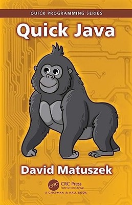 Quick Java - NEU David Matuszek 2023