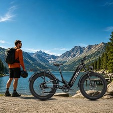 1800W Motor Electric Mountain Bike 26in 48V 17.5Ah Off Road ebike Adult