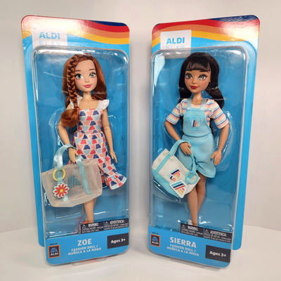 #ad #ad Jakks Pacific ALDI Store Exclusive ALDI Play Dolls Zoe amp; Sierra 2pk $58.50