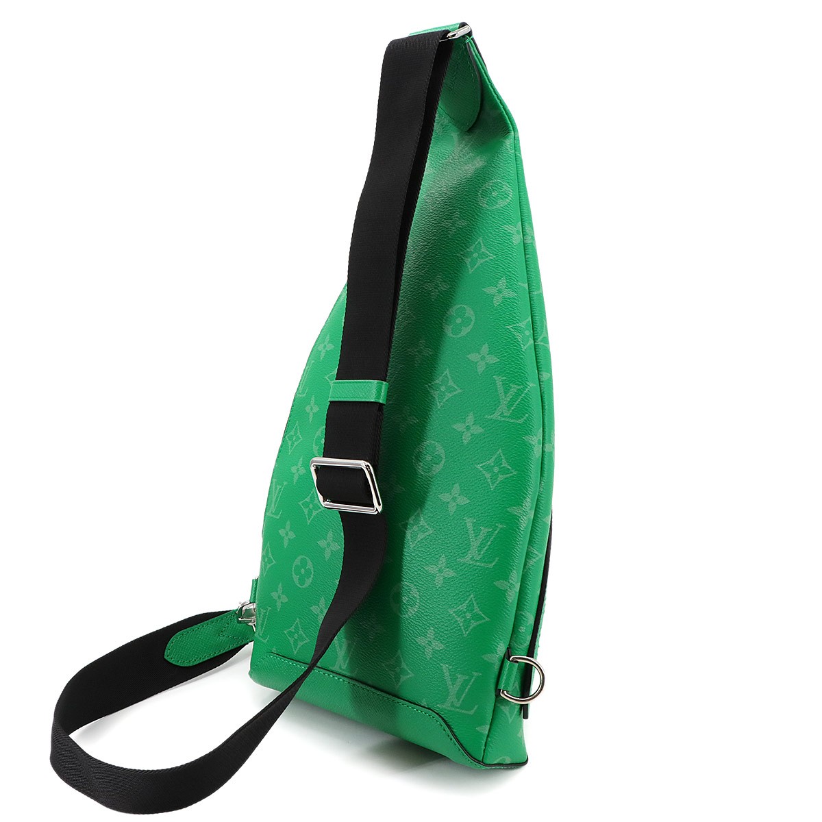 VUITTON グリーンバック LOUIS VUITTON Taigarama Duo Slingbag Cactus Green M31000 Purse