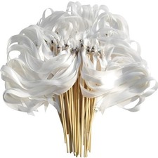Ribbon Wands Streamers Party Favors Wedding Wands Christmas Decorations