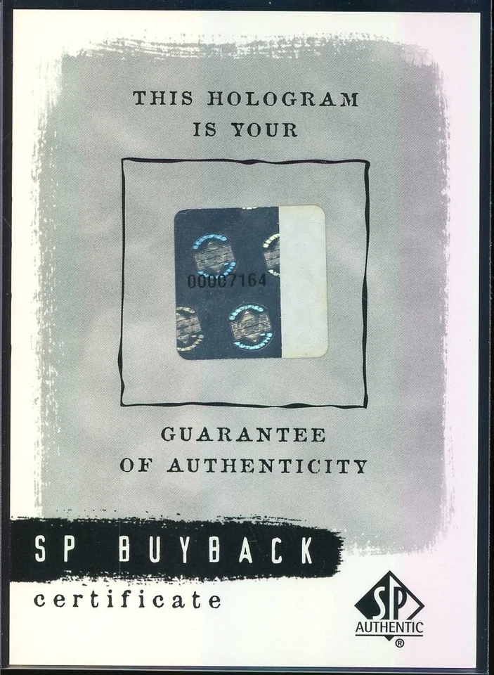 2000-01 SP Authentic Buyback Autographs #7 Ray Bourque 075/122 - Image 3 of 4