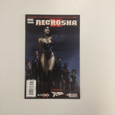 X Necrosha One-shot 2009 VF 2nd Printing Variant Clayton Crain
