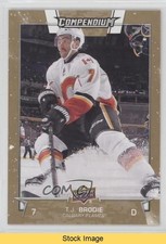 2017-18 Upper Deck Compendium Gold TJ Brodie #42 READ 3vx