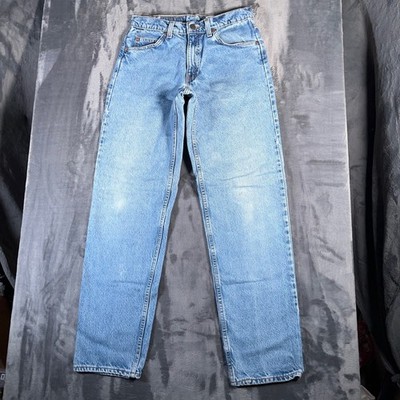 Vintage Levi's 550 Jeans Mens Fits 30x32 Blue Relaxed Tapered Light Wash USA 90s