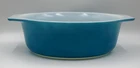 Vintage PYREX 1.5 Quart 043 Blue Horizon Oval Casserole Dish No Lid 1 1/2 Qt