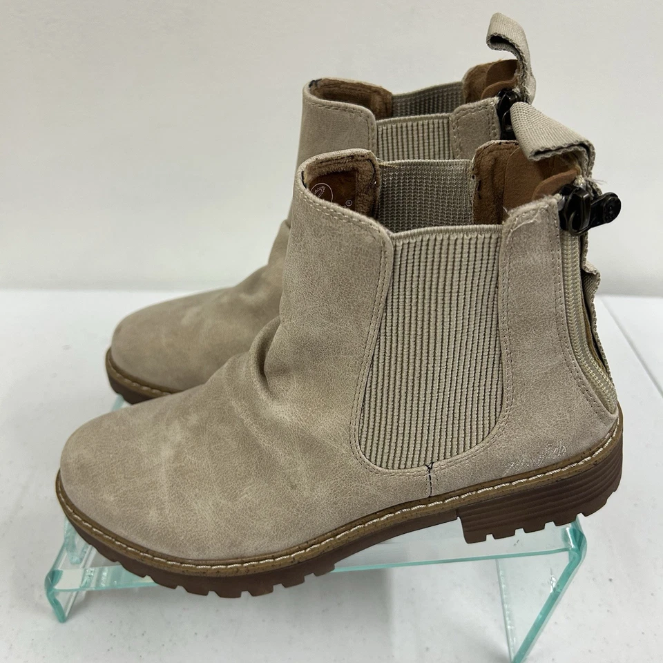 Botín Blowfish Malibu Cremallera Trasera Tostado Talla 7 Country Western Vaquera Foto 2 de 4