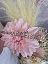 Amelia May Rosegold Kristall Diadem/Braut Stirnband UVP 45 £