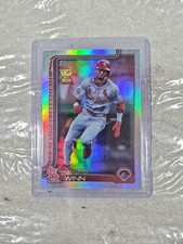 2025 Topps Series 1 - Masyn Winn #22 Rainbow Foilboard