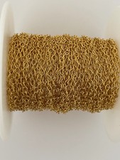 14K Gold Filled Cable Chain   2.2mm Width, Sold by the Foot   Real Gold Fill