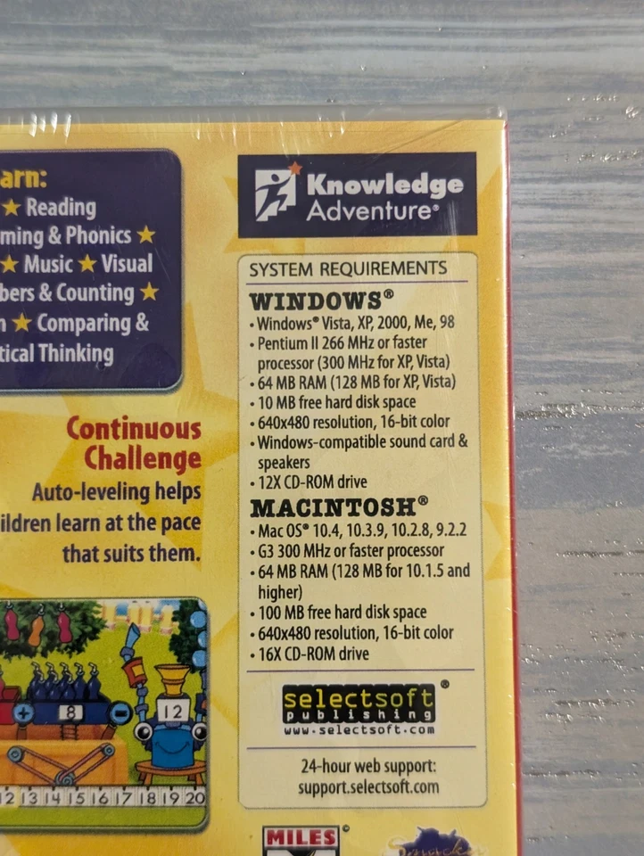 JumpStart Kindergarten (2007 Knowledge Adventure CD-ROM) Educational - Sealed - Image 3 of 4