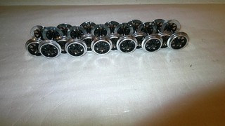 LGB 6x2 Metal Axles (12 Axles) LGB No. 67320