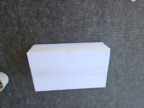 JONES STEPHENS Toe Touch White Plastic Tubular 2-Hole Bath Waste Drain Kit - Picture 3 of 3