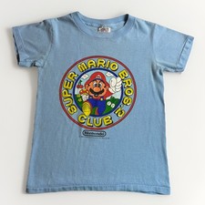 Vtg 1988 Super Mario Bros. 2 Club Youth L 14-16 Tee Retro Game Nintendo 80s Rare