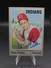 Vern Fuller 2019 Topps Heritage - Real One Autographs #ROA-VF Auto Cincinnati