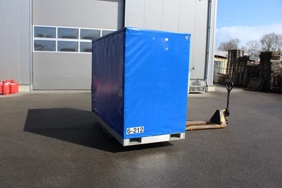 Lagercontainer Motorrad Garage mobiles Lager Geräteschuppen Planen box - Bild 1 von 4