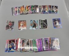 Lot of 60+ NBA Basketball Insert & parallel cards Steph Curry Cade Cunningham