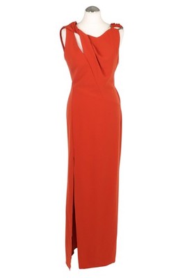 Stine Goya Damen Kleid Gr. 36 (S) Rot Maxikleid Trägerkleid Dress
