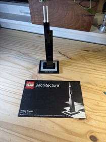 LEGO ARCHITECTURE: Willis Tower (21000) 100% complete with instructions no box 