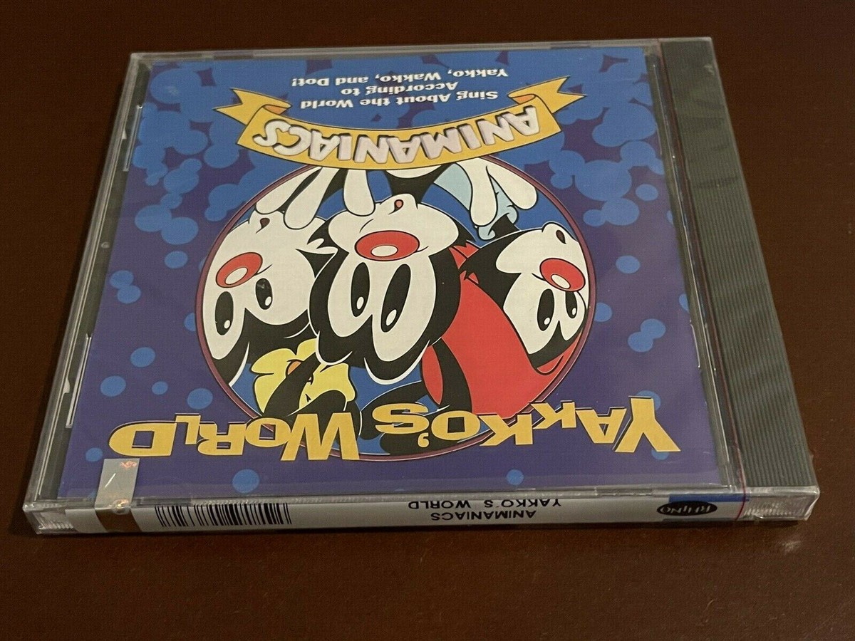 Yakko's World by Animaniacs (CD, Sep-1994, Kid Rhino (Label)) for