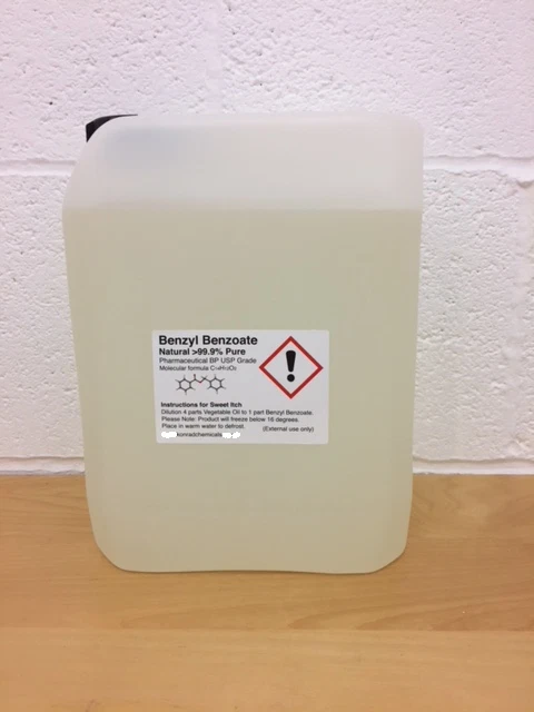Benzyl Benzoate BP Grade 99.99% USP/BP Pure Grade 100ml/500ml/1lt/5lt - Image 2 of 4