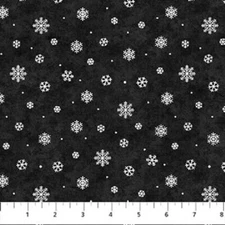 Golden Retriever Christmas Cotton Quilt fabric Northcott 25301-99 Snow Flakes B