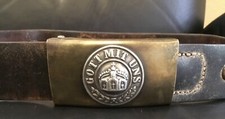 Imperial German, WW 1, Very Rare, Marine Infantry Telegraph Unit Belt & Buckle