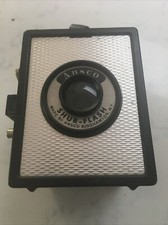 Vintage Antique Ansco Shur-Flash Box Camera