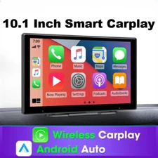 Wireless Carplay Android Auto Smart Screen Portable Car Multimedia Video Player