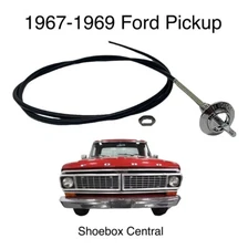 1967 1968 1969  Ford Pickup Truck Choke Cable Assembly NEW