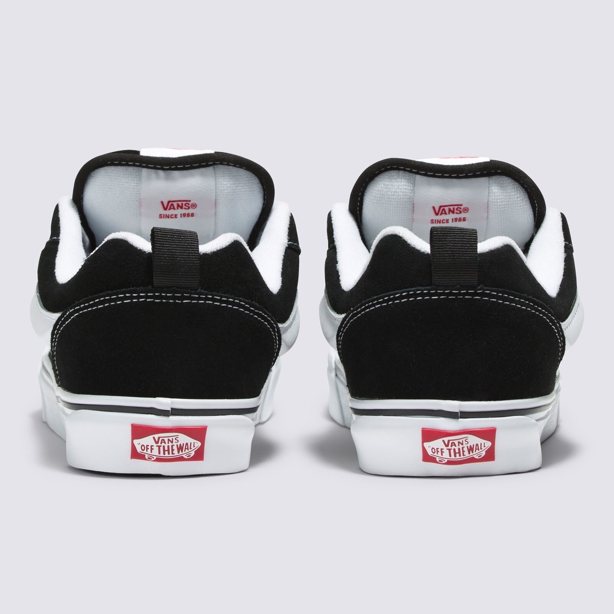 VANS Knu Skool VN0009QC6BT BLACK TRUE WHITE Men Shoes US 7.5