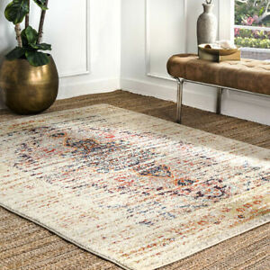 9' x 12' Multi nuLOOM Dinah Traditional Medallion Area Rug 9' x 12' Multi nuLOOM Dinah Traditional Medallion Area Rug