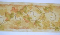 Wallquest Ivy On Arbor Prepasted Wallpaper Border 5 Yds Wallquest Ivy On Arbor Prepasted Wallpaper Border 5 Yds