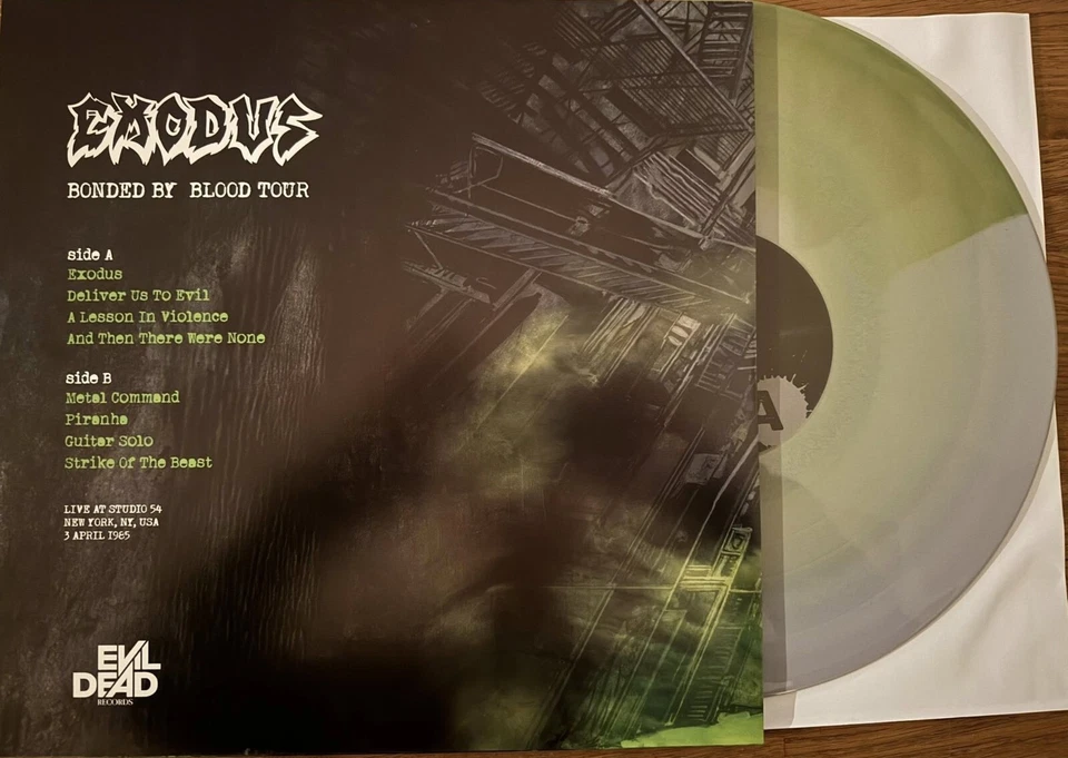 EXODUS – Bonded by Blood Tour 1985 (LIM.100 GREEN SMASH V.*LIVE 1985 NEW YORK) - Bild 2 von 2