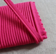 Fuchsia Maxi Piping Bias Tape with Welting Cord for sewing projects - 16 yards