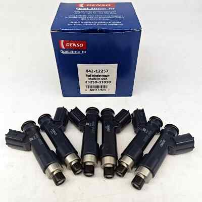 6Pcs Denso Fuel Injector OEM 23250-31010 23250-0P030 for 4Runner Tacoma 4.0L US