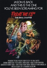 TED WHITE signed Autogramm 20x30cm FRIDAY THE 13 in Person autograph COA