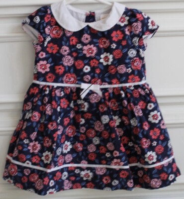 Gymboree Best in Show Floral Poplin Dress Girls size 2T | eBay