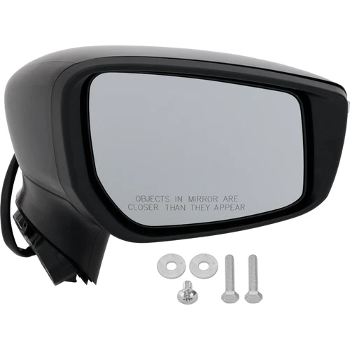 Fits 20-23 Nissan Versa SR Power Door Mirror Textured Black With Heat-Signal RH