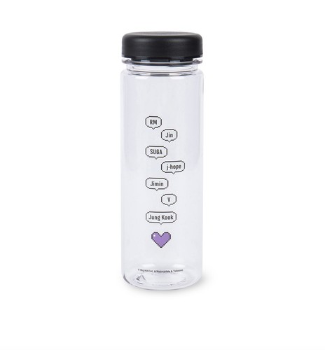 In Stock! BTS WORLD Ecozen Bottle Pixel Design Official Authentic Merch+TRACKING - Picture 2 of 6