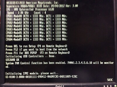 Super SuperMicro H8QGI+-F Quad AMD Opteron CPU Mother Board