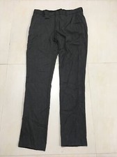H&M Heather Dark Gray Slim Fit Dress Pants Slacks Mens Size 34R Uniqlo Zara