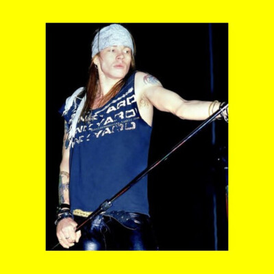 Axl Rose - Guns N Roses - 8x10 Photo - Printed at a Lab