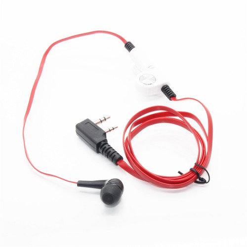 2 Pin Earbud Headphone K Plug Earpiece Headset For Baofeng Uv5R Bf-888S Radio - Afbeelding 3 van 13