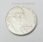 Photo of a 2014-S Jefferson Nickel Proof from an eBay listing that sold on Jul 16, 2026