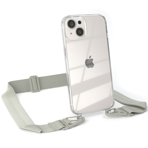 EAZY CASE do Apple iPhone 13 z regulowanym szerokim paskiem i silikonowym etui na telefon - Zdjęcie 11 z 14