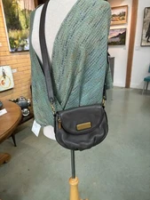 Marc Jacobs Natasha Mini Crossbody - Faded Aluminum