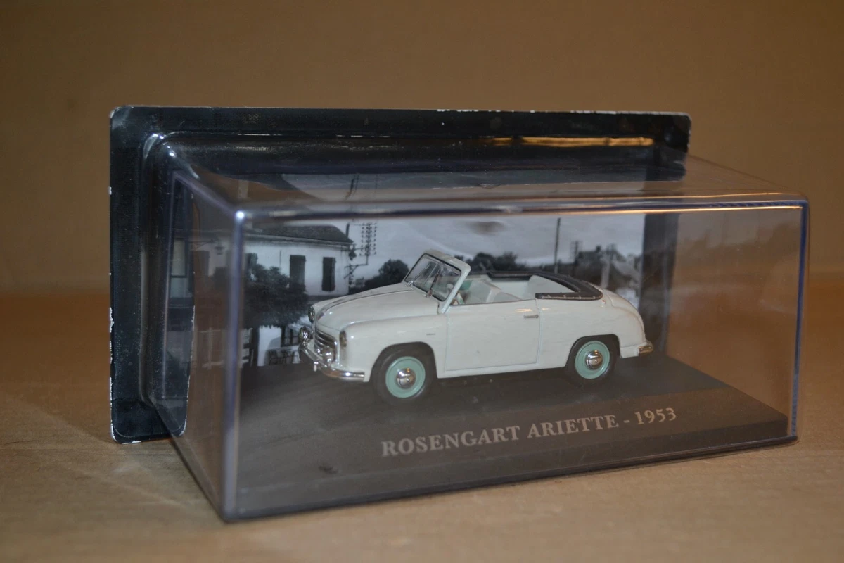 Miniroute Résine SB 1/43 - Rosengart Ariette Break Grise 1951