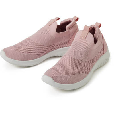 Women's Knit Slip On Sport Shoe Sneaker Walker Australian Size